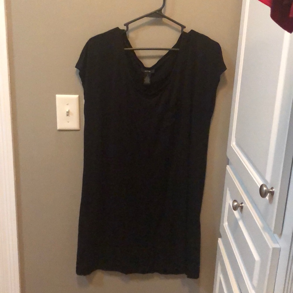 Black swimsuit cover; Apt. 9 brand